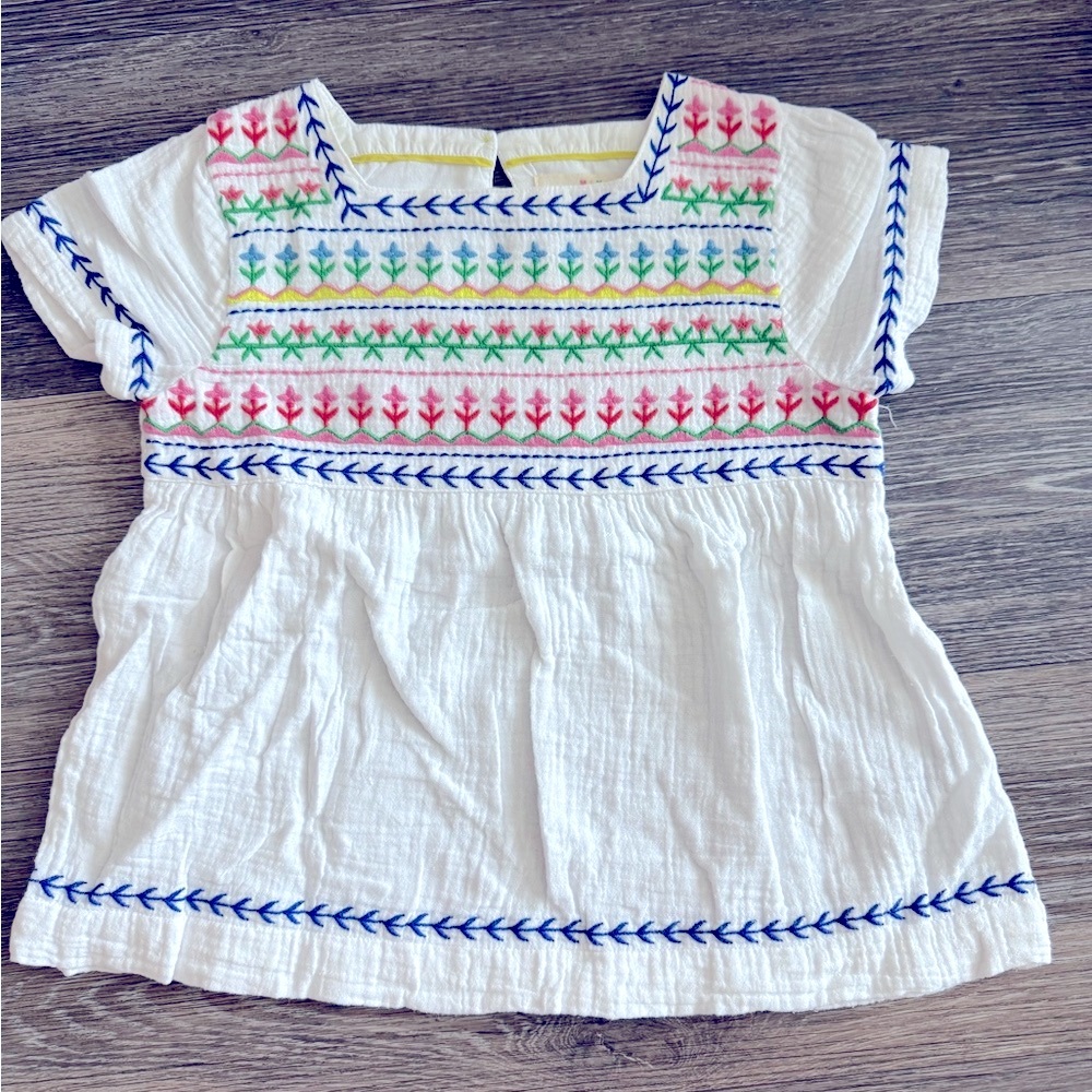 EUC Mini Boden Boho Girls Top